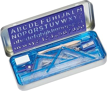 STAEDTLER 10-Piece Math Set with Metal Compass, 6